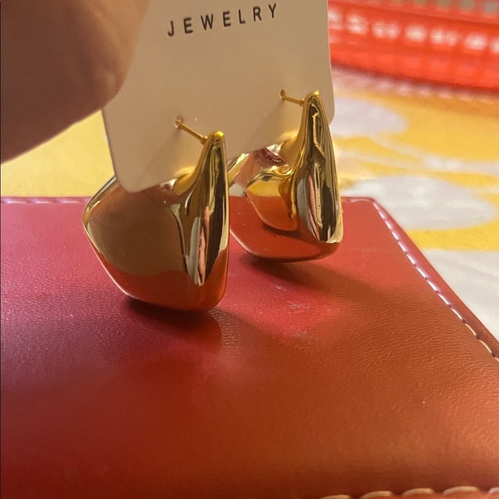 Elegant Gold Earrings